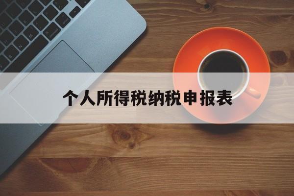 个人所得税纳税申报表(个人所得税纳税申报表在哪里查)